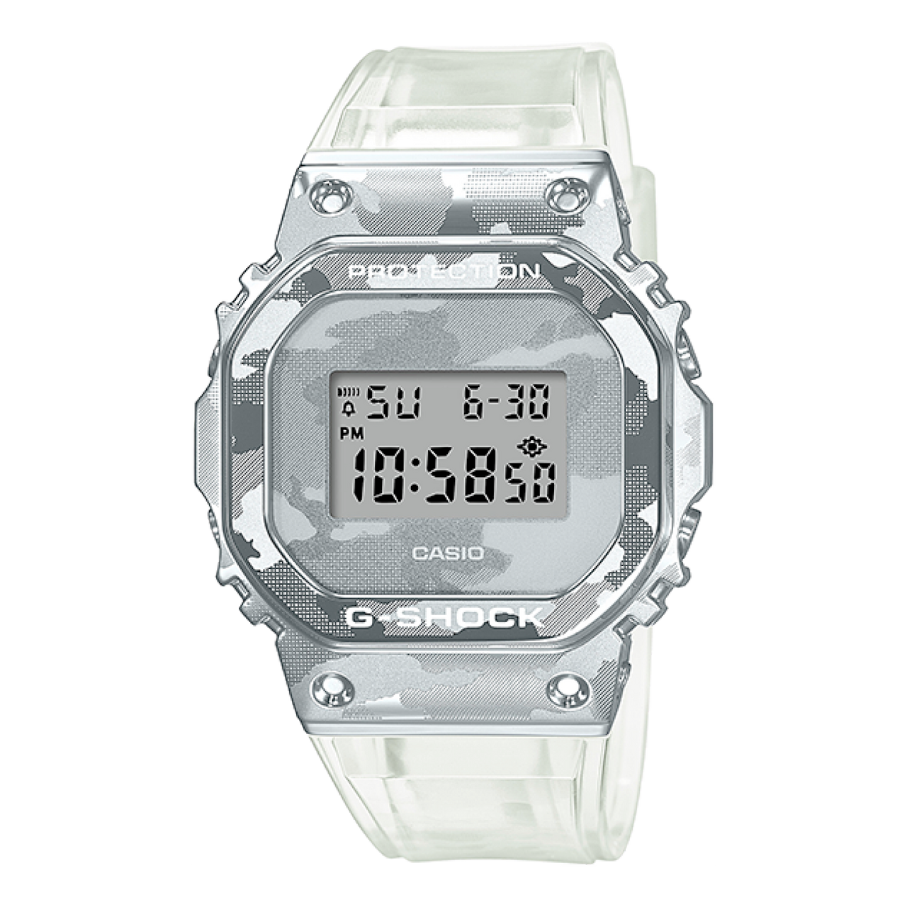 CASIO G-Shock Square 'White' GM-5600SCM-1
