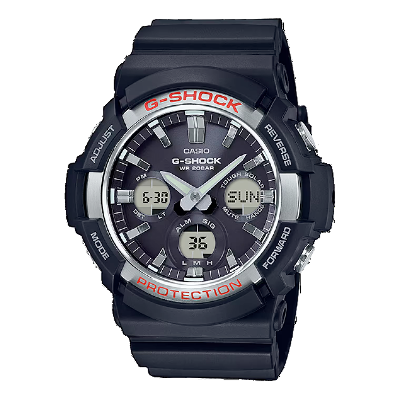 CASIO G-Shock Analog-Digital 'Black' GAW-100-1A