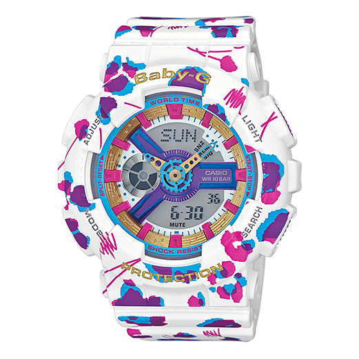CASIO Baby-G 'White' BA-110FL-7A