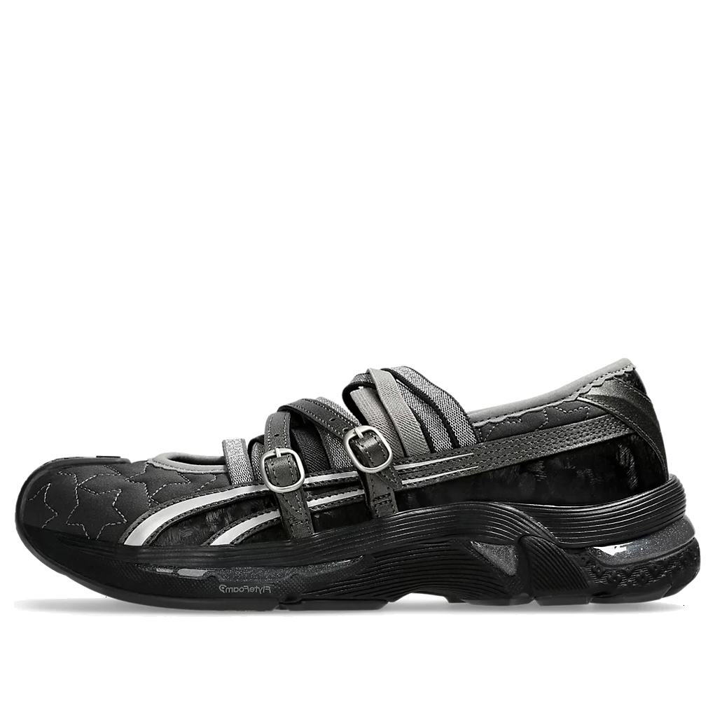 (WMNS) ASICS x Kiko Kostadinov x Heaven by Marc Jacobs Gel-Lokros 'Graphite Grey Gunmetal' 1202A489-020