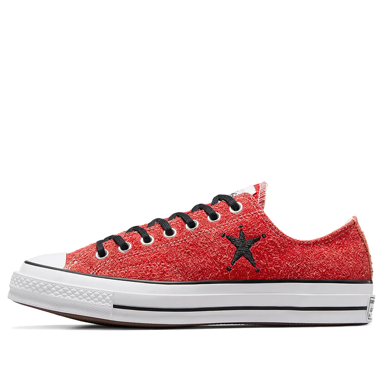 Converse x Stussy Chuck 70 Low 'Poppy Red' A07664C