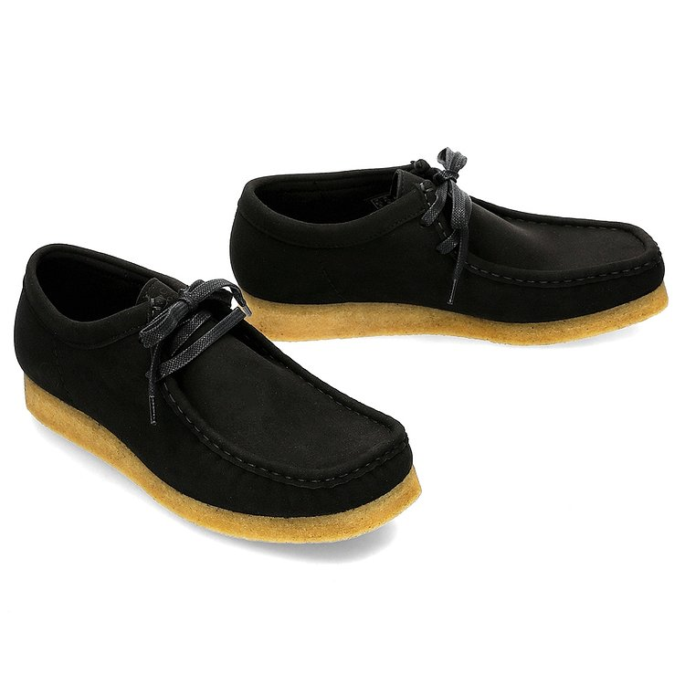Clarks Wallabee 'Black Vegan' 26163711