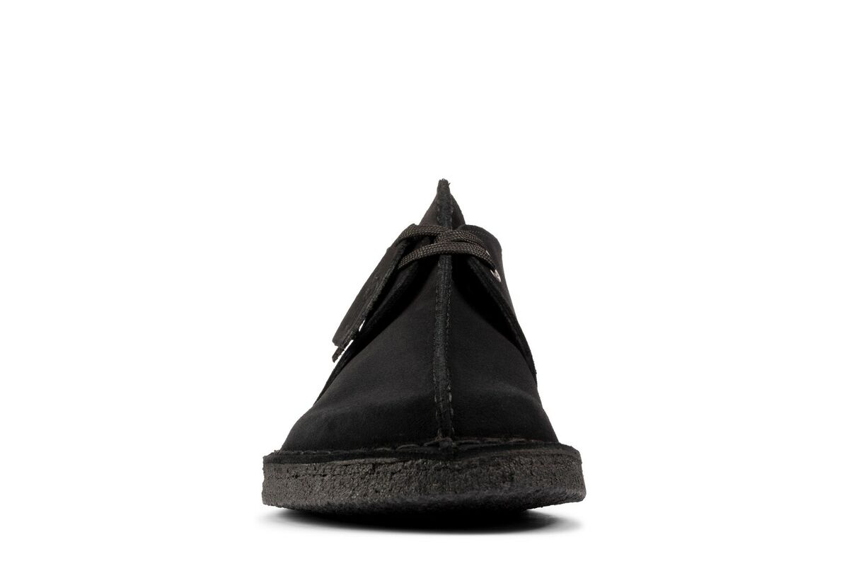Clarks Desert Trek Suede 'Black' 26155486
