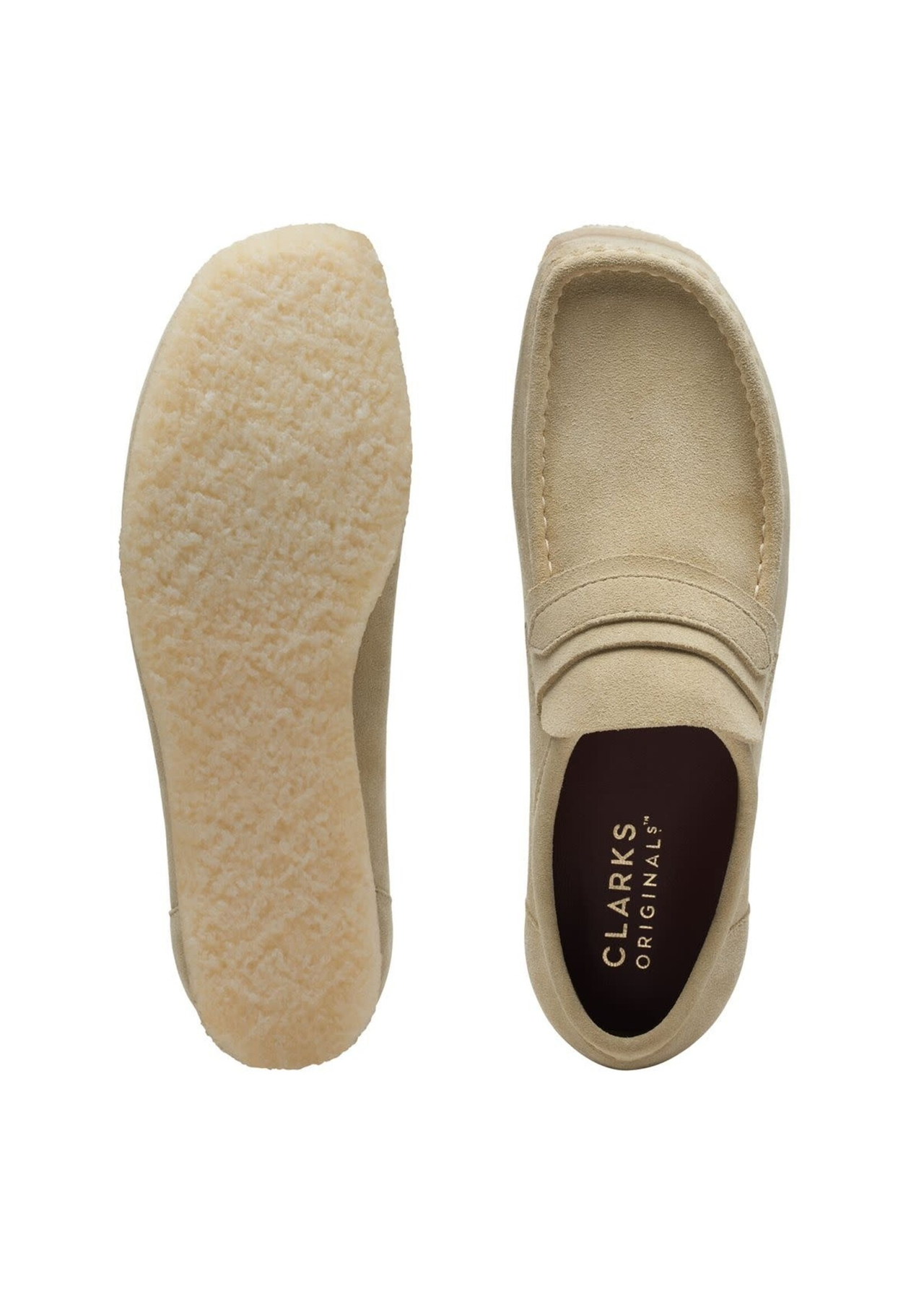 Clarks Wallabee Loafer Suede 'Maple' 26172504