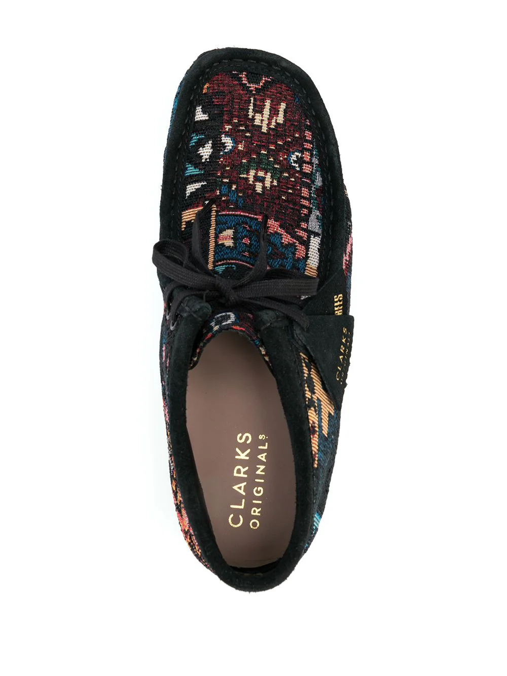 Clarks Wallabee Boots 'Black Combi' 26162511