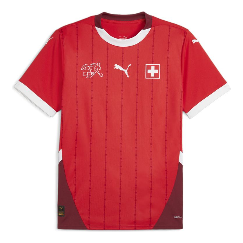 PUMA Switzerland 24 Home Soccer Jersey 'Red' 773956-01