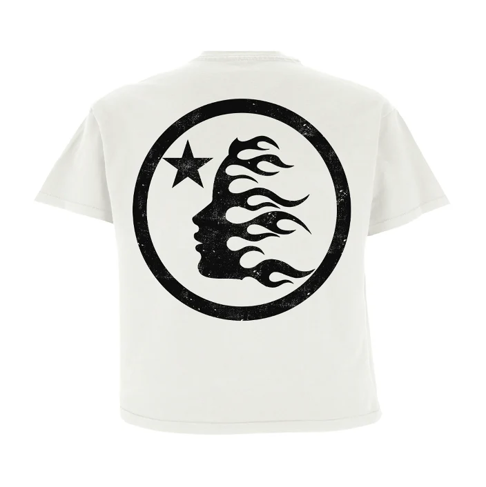Hellstar Classic Logo T-Shirt 'White Black' HSCLW713