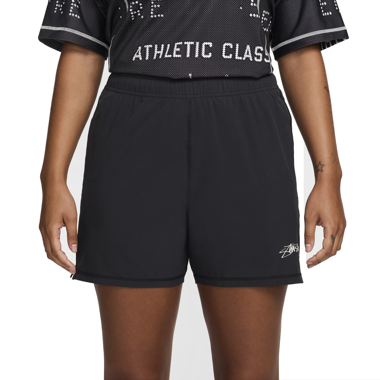 Nike x Stussy Water Shorts 'Black White' NESSE344-001
