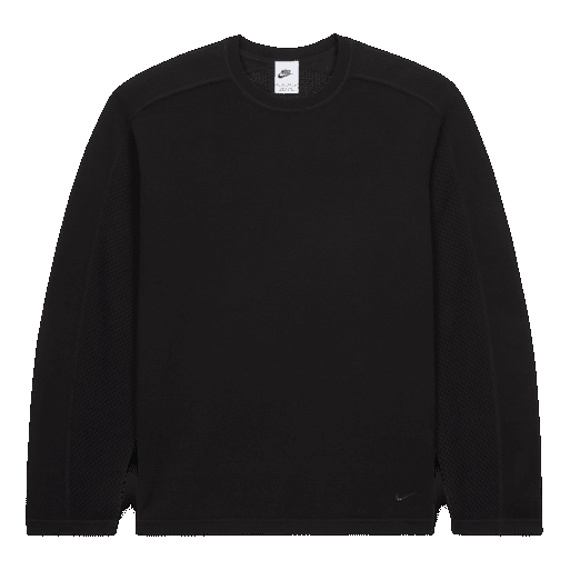 Nike x Stussy Long-Sleeve Knit Jersey 'Black' HF3898-010