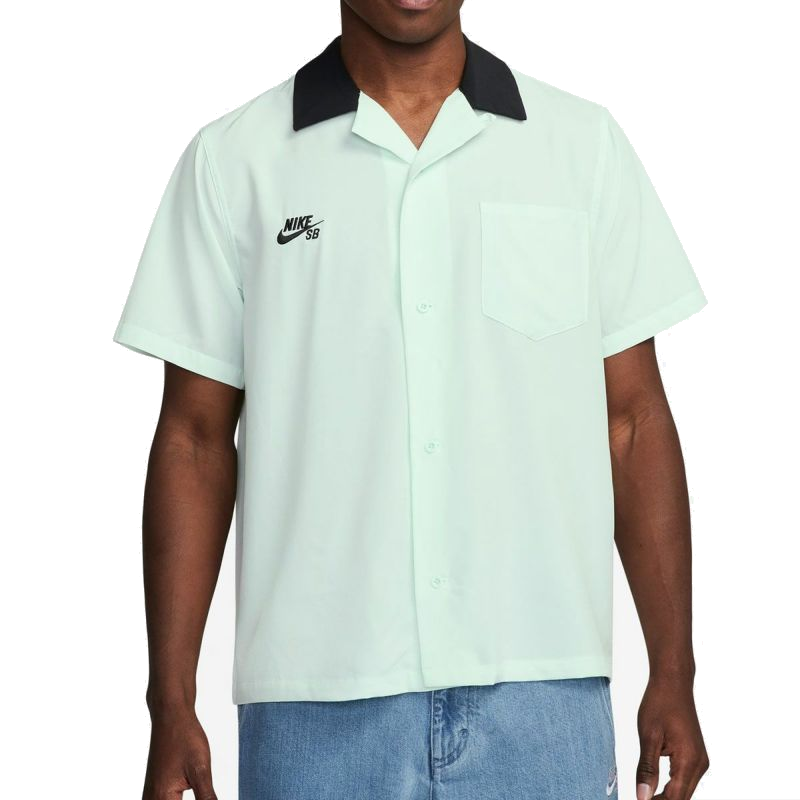 Nike SB Short-Sleeve Button-Up Skate Bowler Shirt 'Federation Agnostic' FZ4059-394