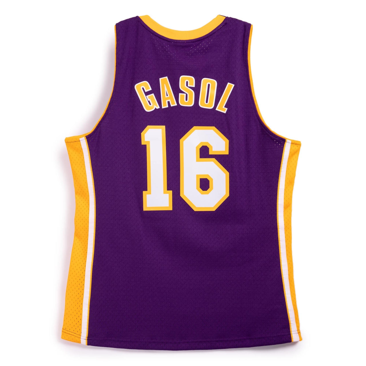 Mitchell & Ness NBA Swingman Los Angeles Lakers 09/10 Basketball Jersey 'Pau Gasol' JY8637-LALPURP