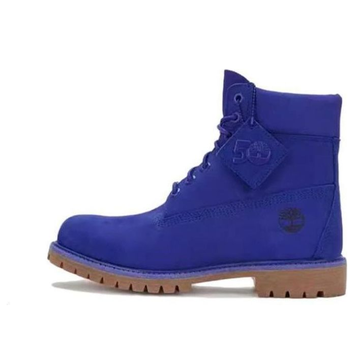 Timberland 50th Anniversary Edition Premium 6 Inch Waterproof Boot 'Bright Blue Nubuck' A5VE9