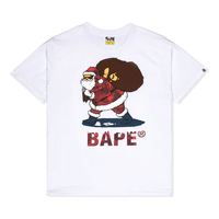 A Bathing Ape Christmas Bape T-Shirt 'White' 001TEJ701031FWHT