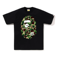 A Bathing Ape ABC Camo Big Ape Head T-Shirt 'Black' 0ZXTEM110006MBKM