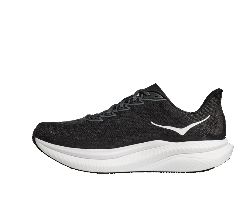(WMNS) HOKA ONE ONE Mach 6 'Black White' 1147810-BWHT