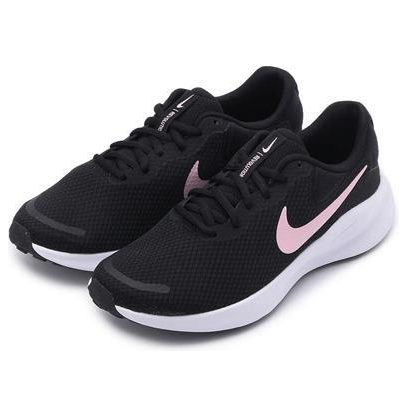 (WMNS) Nike Revolution 7 'Black Pink' FB2208-400