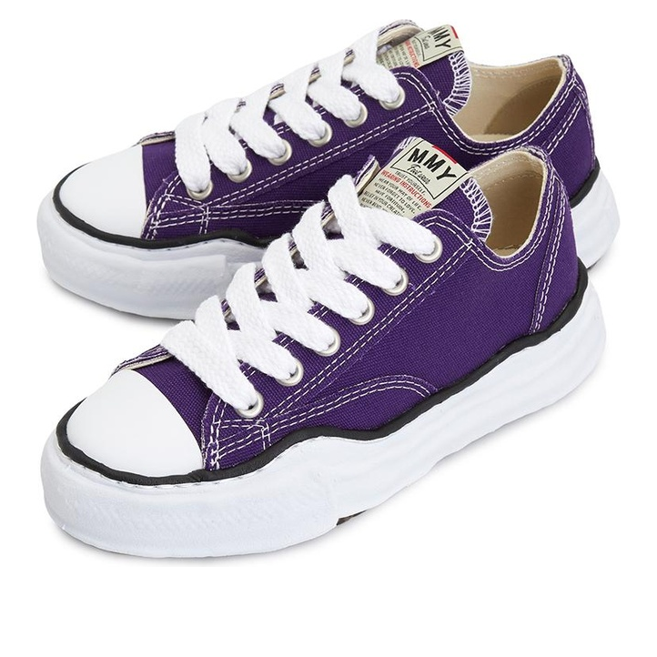Maison MIHARA YASUHIRO Peterson OG Sole Canvas Low 'Purple' A01FW702-PURPLE