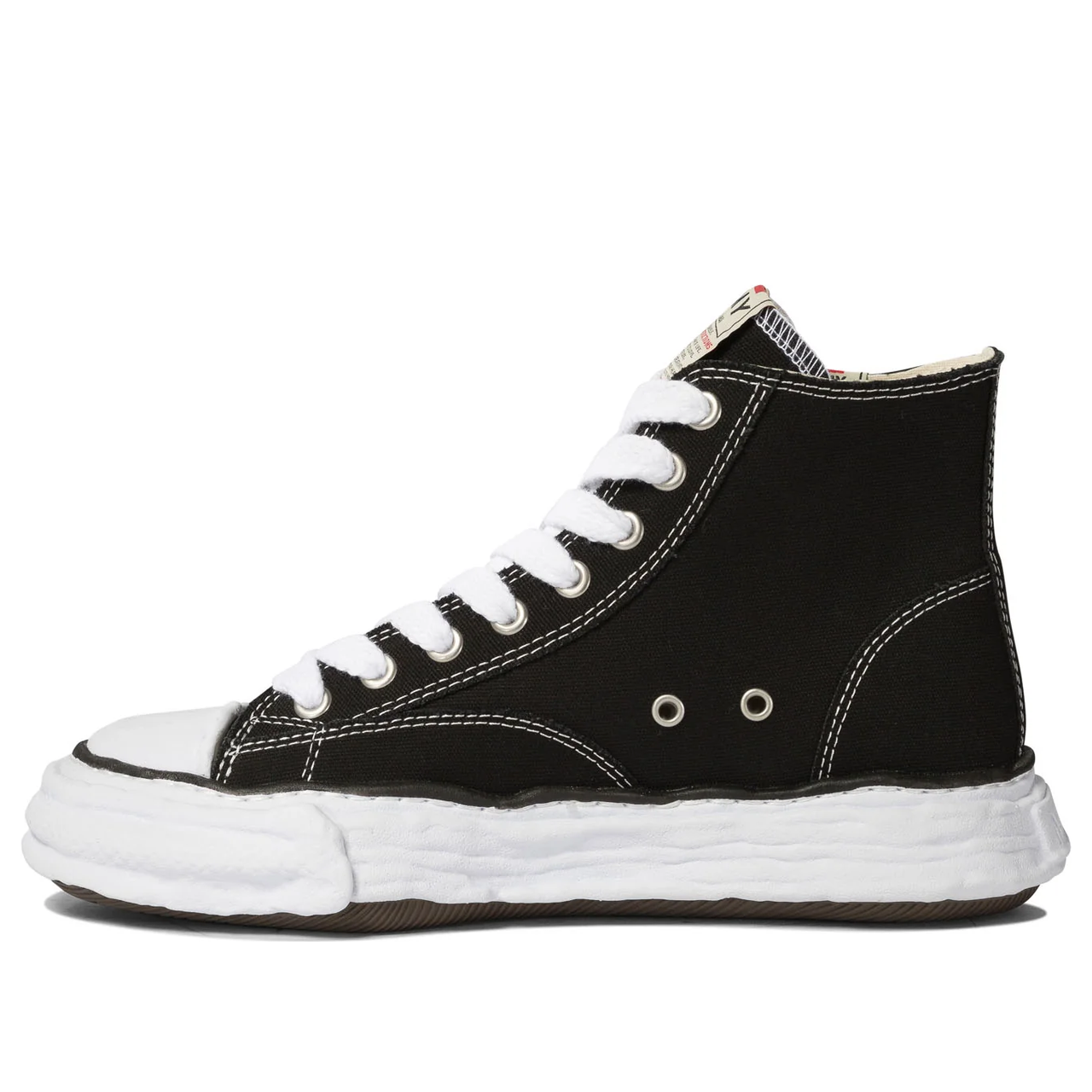Maison MIHARA YASUHIRO Peterson23 OG Sole Canvas High 'Black' A11FW701-BLACK