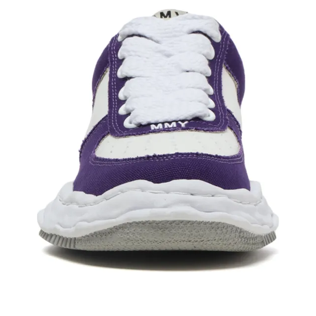 Maison MIHARA YASUHIRO Wayne OG Sole Canvas Low 'Purple White' A10FW720-PURWHT