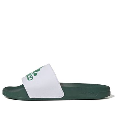 adidas adilette 'White Green' JI4758