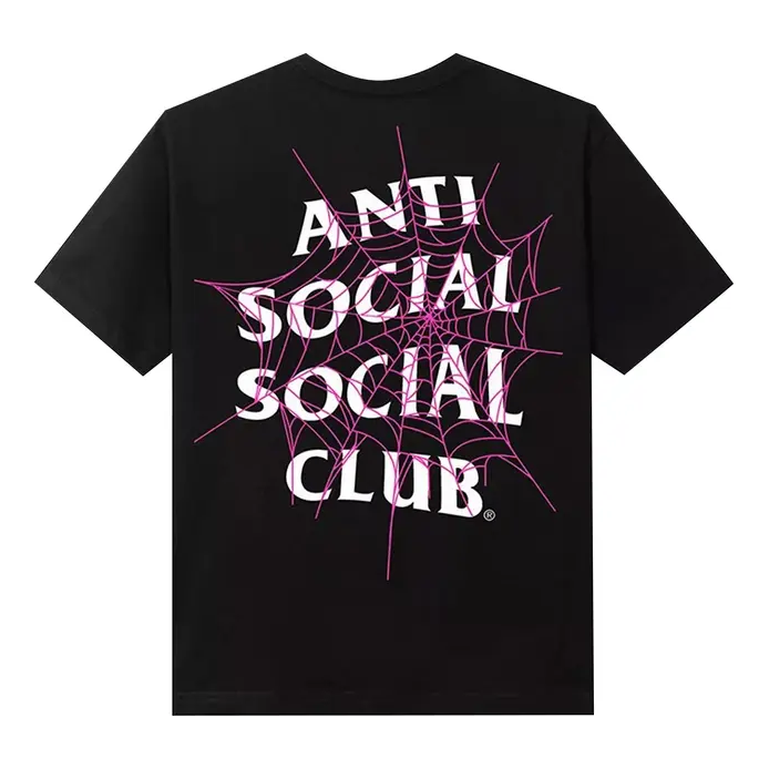 ANTI SOCIAL SOCIAL CLUB Web Of Lies T-Shirt 'Black' 0657-100000103WOLT-BLAC