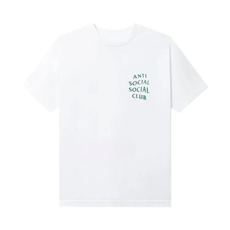 ANTI SOCIAL SOCIAL CLUB Glitch T-Shirt 'White Green' 0657-100000103GT-WHIT