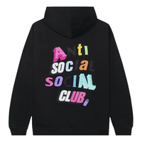 ANTI SOCIAL SOCIAL CLUB The Real Me Hoodie 'Black' 1020-100000106TRMH-BLAC