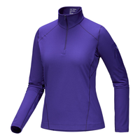 (WMNS) Arc'Teryx Rho Zip Neck Top 'Purple' X000007336-PURPLE