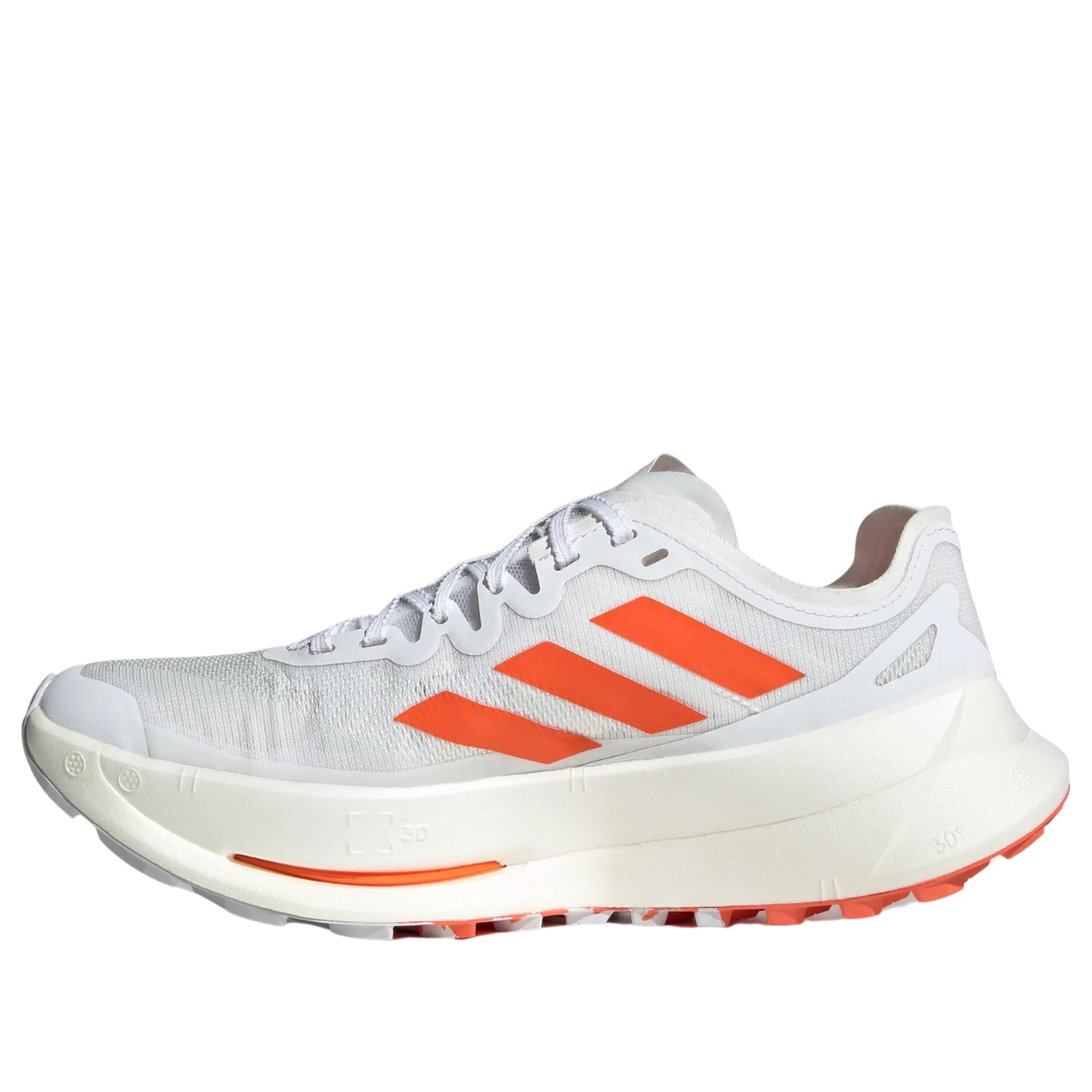 (WMNS) adidas Terrex Agravic Speed Ultra Trail 'Cloud White Impact Orange' IH3767