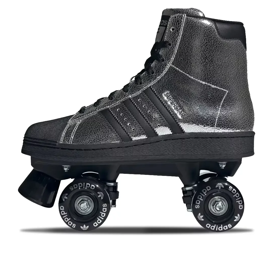 (WMNS) adidas Superstar 82 Skate 'Silver Metallic Black' JH5522