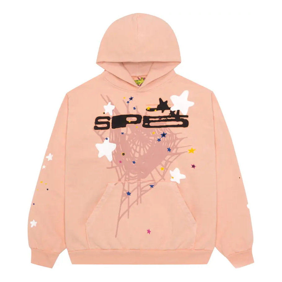 Sp5der Hoodie 'Bellini' SP5-PEACH-HD