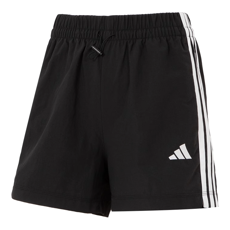 (WMNS) adidas Essentials 3-Stripes Lifestyle Woven Shorts 'Black' JE1309