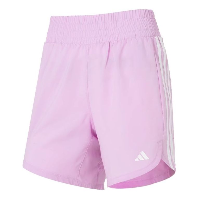 (WMNS) adidas PACER WVN HIGH Shorts 'Pink' JD2290
