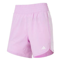 (WMNS) adidas PACER WVN HIGH Shorts 'Pink' JD2290