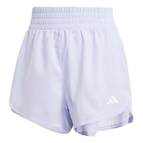 (WMNS) adidas Pacer Training 3 Stripes Shorts 'Purple' JD2298