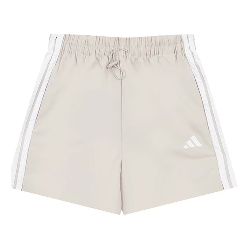 (WMNS) adidas ESSENTIALS 3-STRIPES Shorts Asia Sizing 'Beige' JC8165