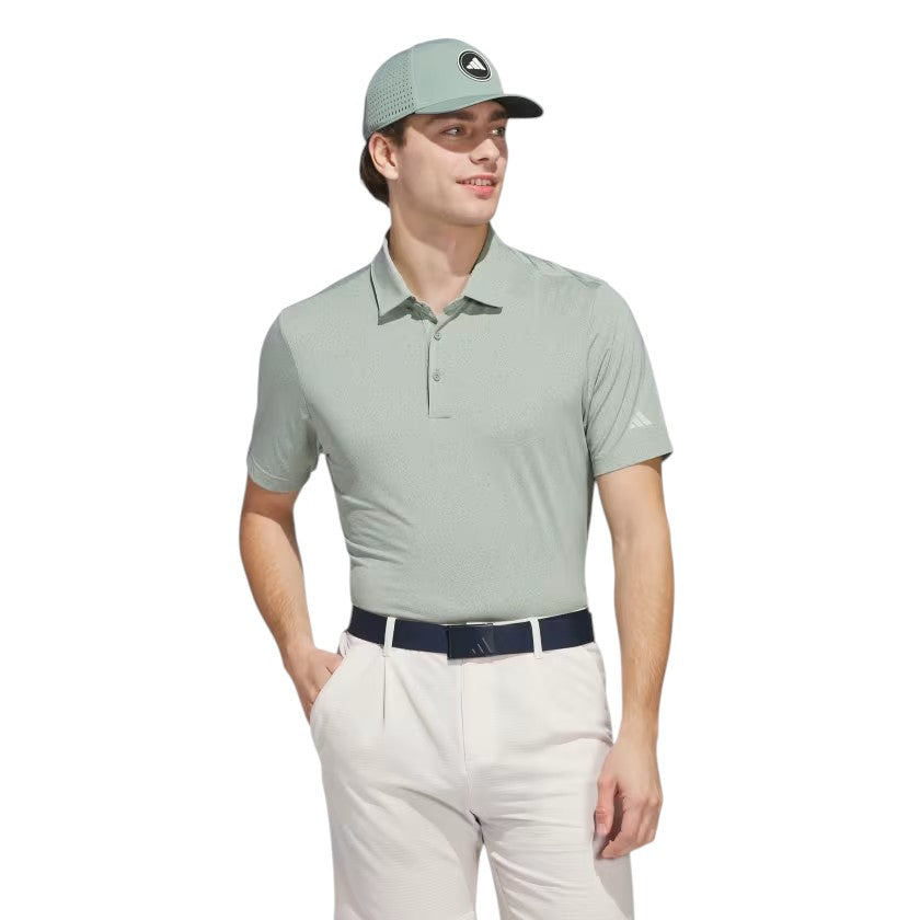 adidas Ultimate365 Mini Bunker Polo Shirt 'Green' JF9007