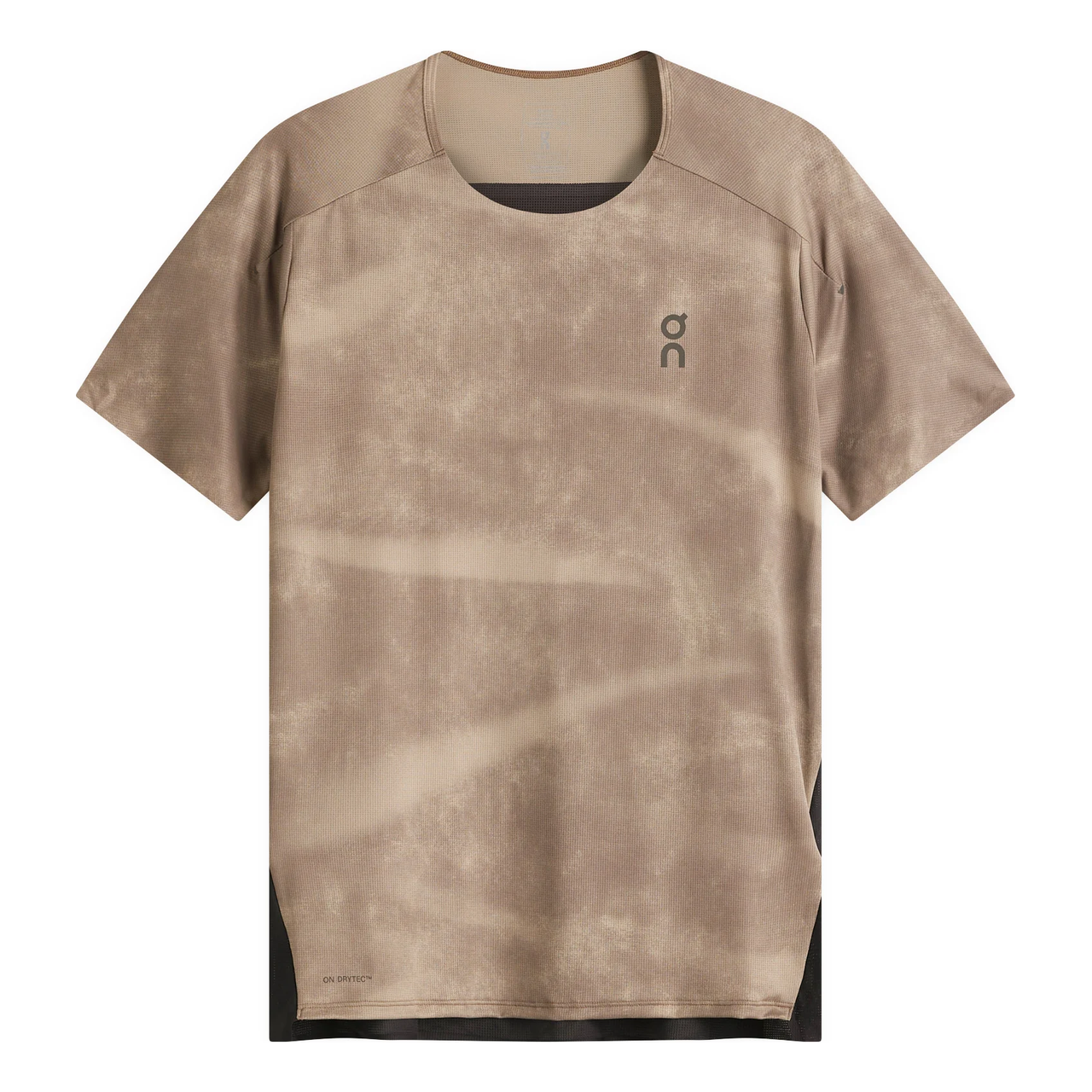 On Running Performance T-Shirt AOP 'Cinder Black' 1MF10272986