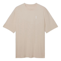 On Running Club T-Shirt Graphic Tennis 'Grey' 1ME12350296