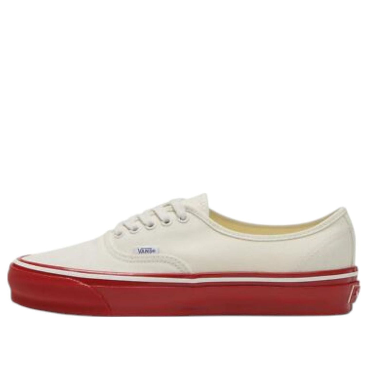 Vans Premium Authentic 'White Red Midsole' VN000EBNYF9