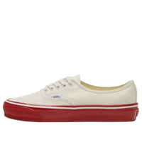 Vans Premium Authentic 'White Red Midsole' VN000EBNYF9