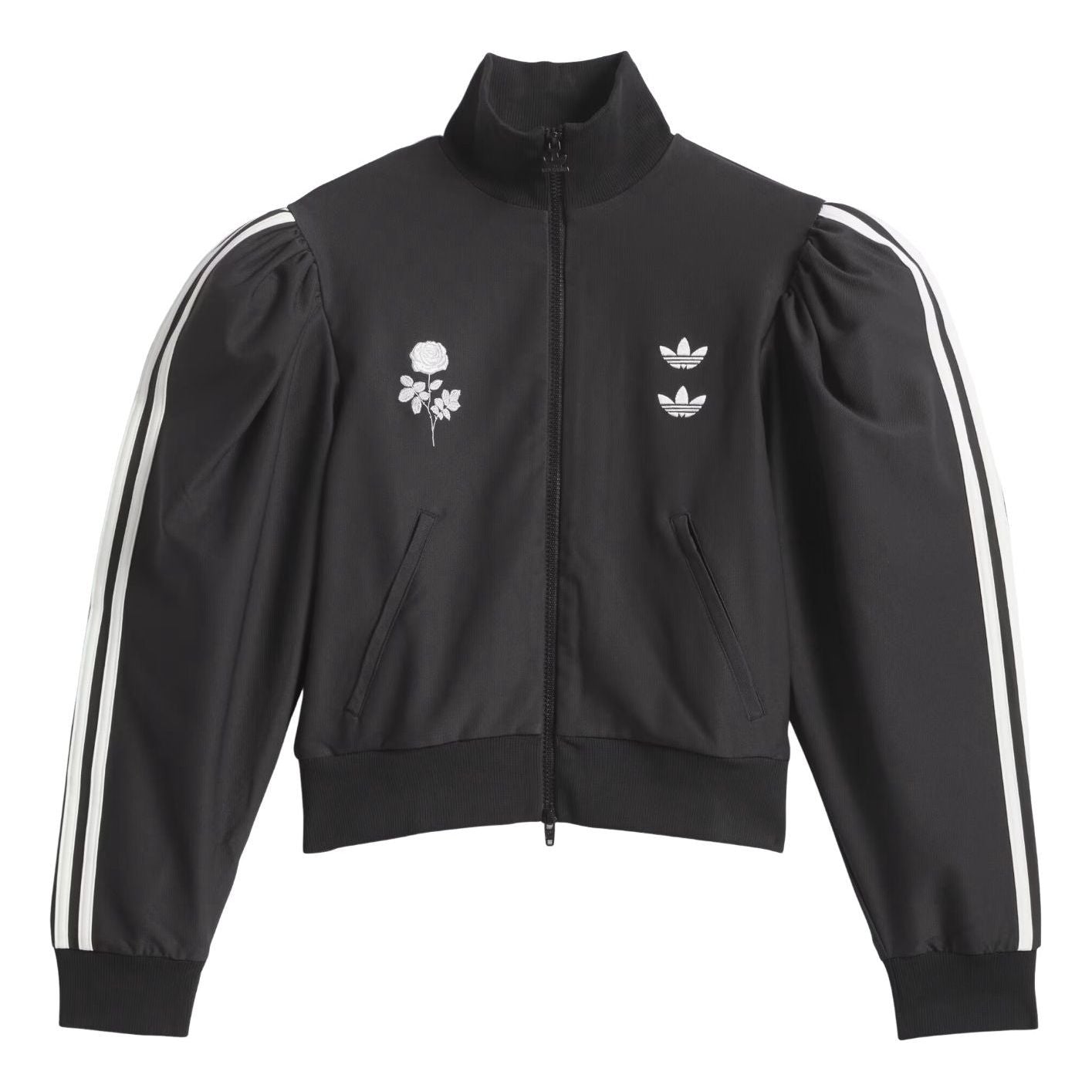 (WMNS) adidas x Willy Chavarria Blouse Track Jacket Asia Sizing 'Black' KD9353
