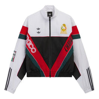 adidas x Chavarria CDM Woven Track Jacket Asia Sizing 'White Black' KU7797