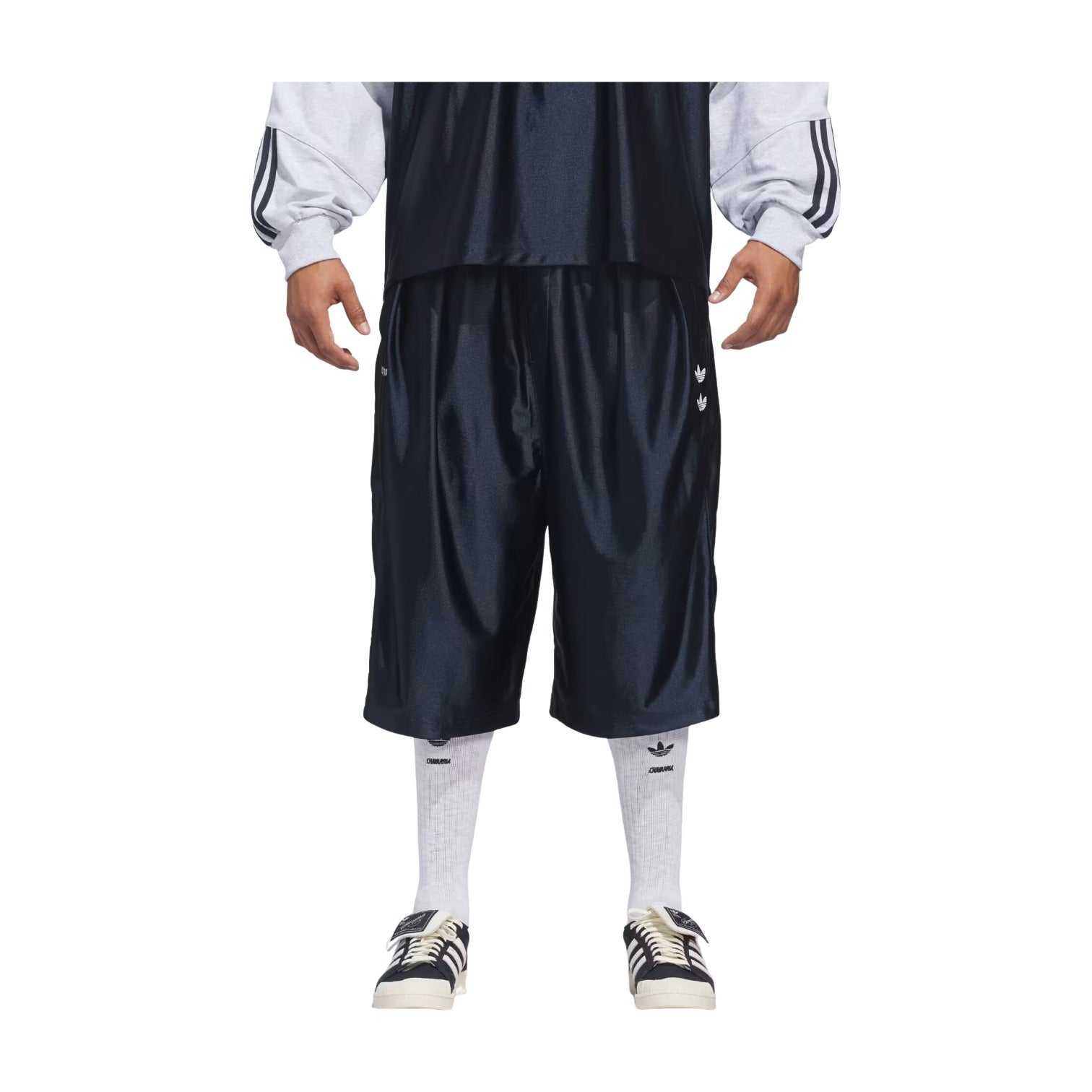 adidas x Willy Chavarria Dazzle Shorts 'Blue' KD1800