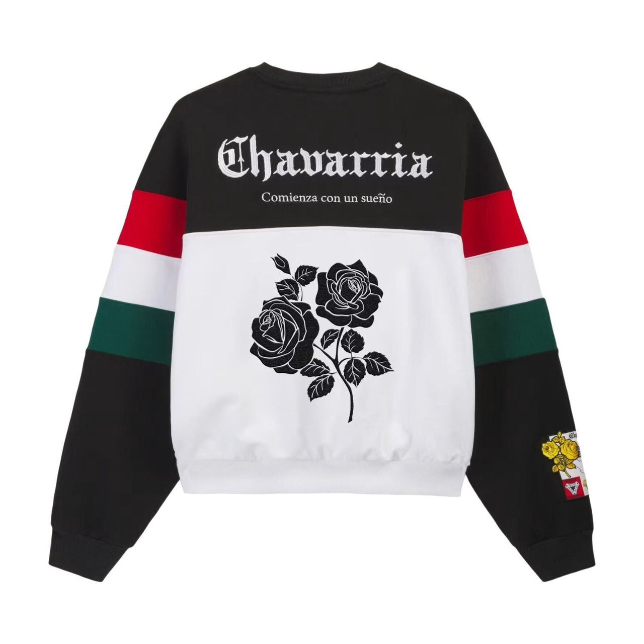 adidas x Chavarria Fleece Crewneck Sweatshirt Asia Sizing 'Black' KV1976