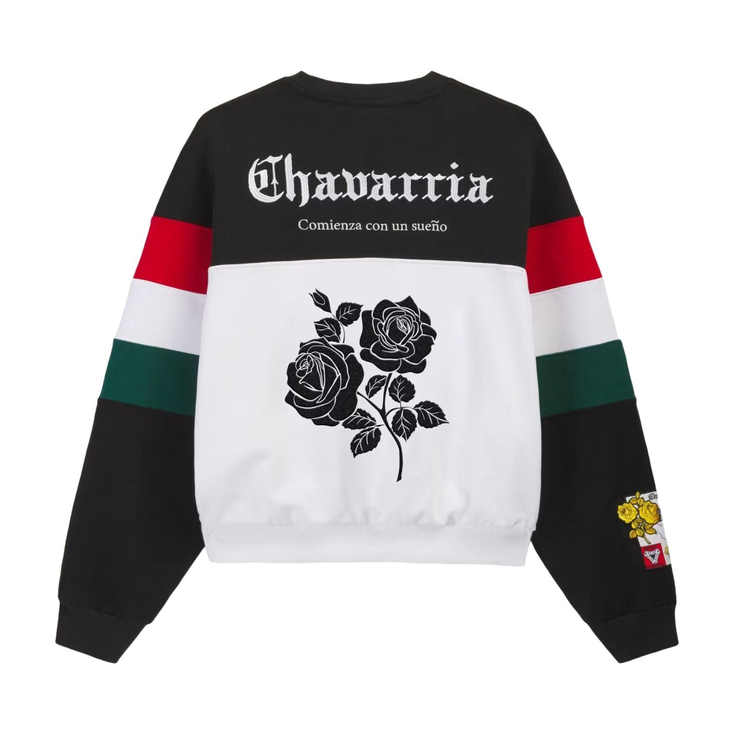 adidas x Chavarria Fleece Crewneck Sweatshirt Asia Sizing 'Black' KV1976