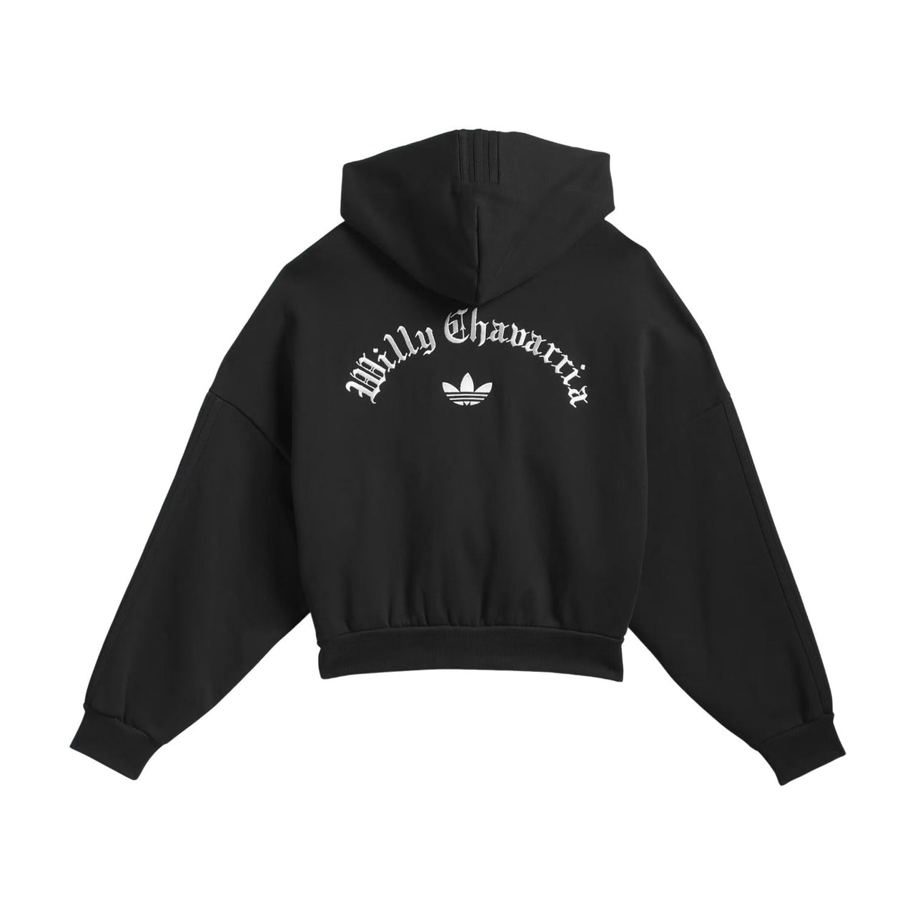 adidas x Willy Chavarria Heavyweight Zip Hoodie 'Black' KD9346
