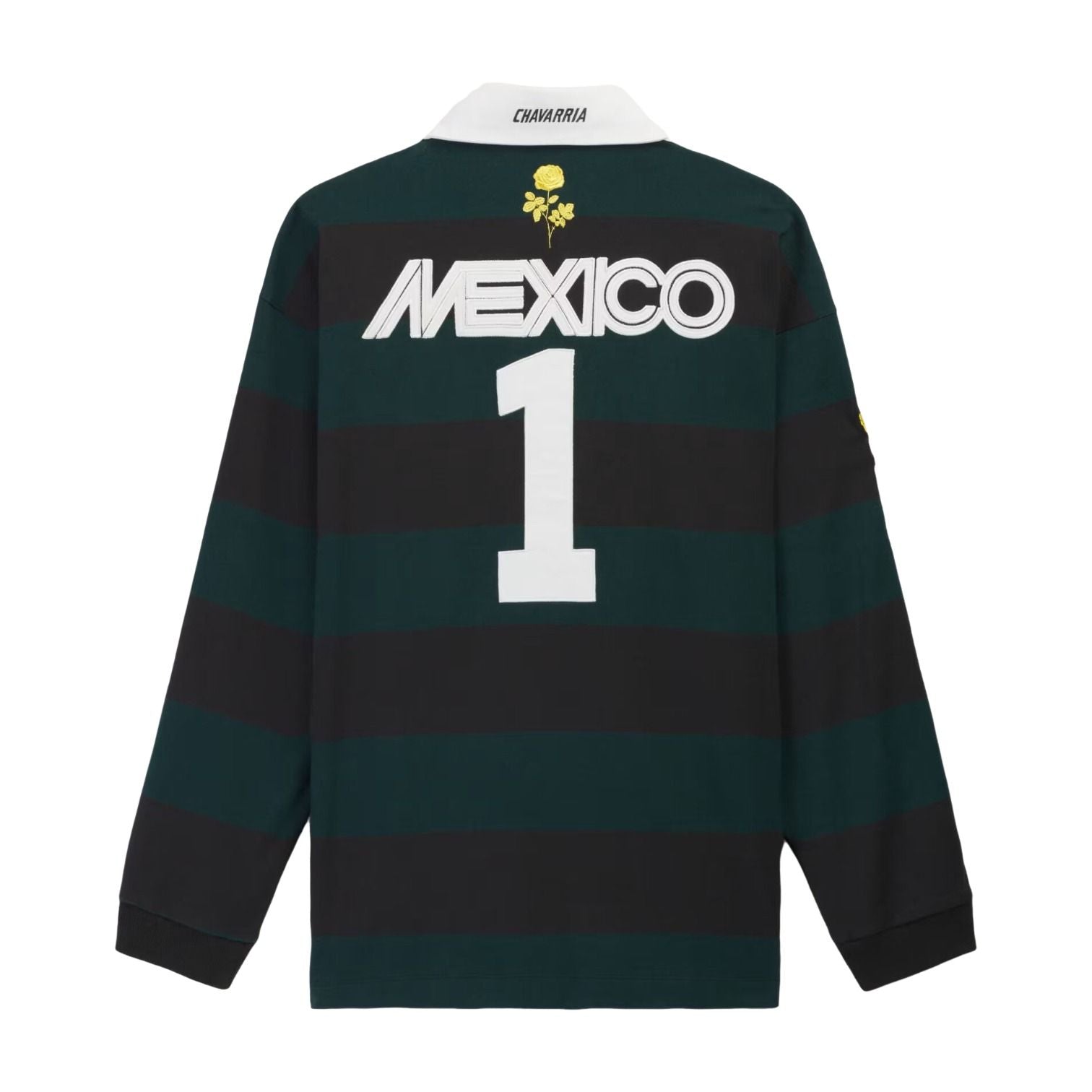 adidas x Chavarria LS Rugby Shirt Asia Sizing 'Black' KV1977