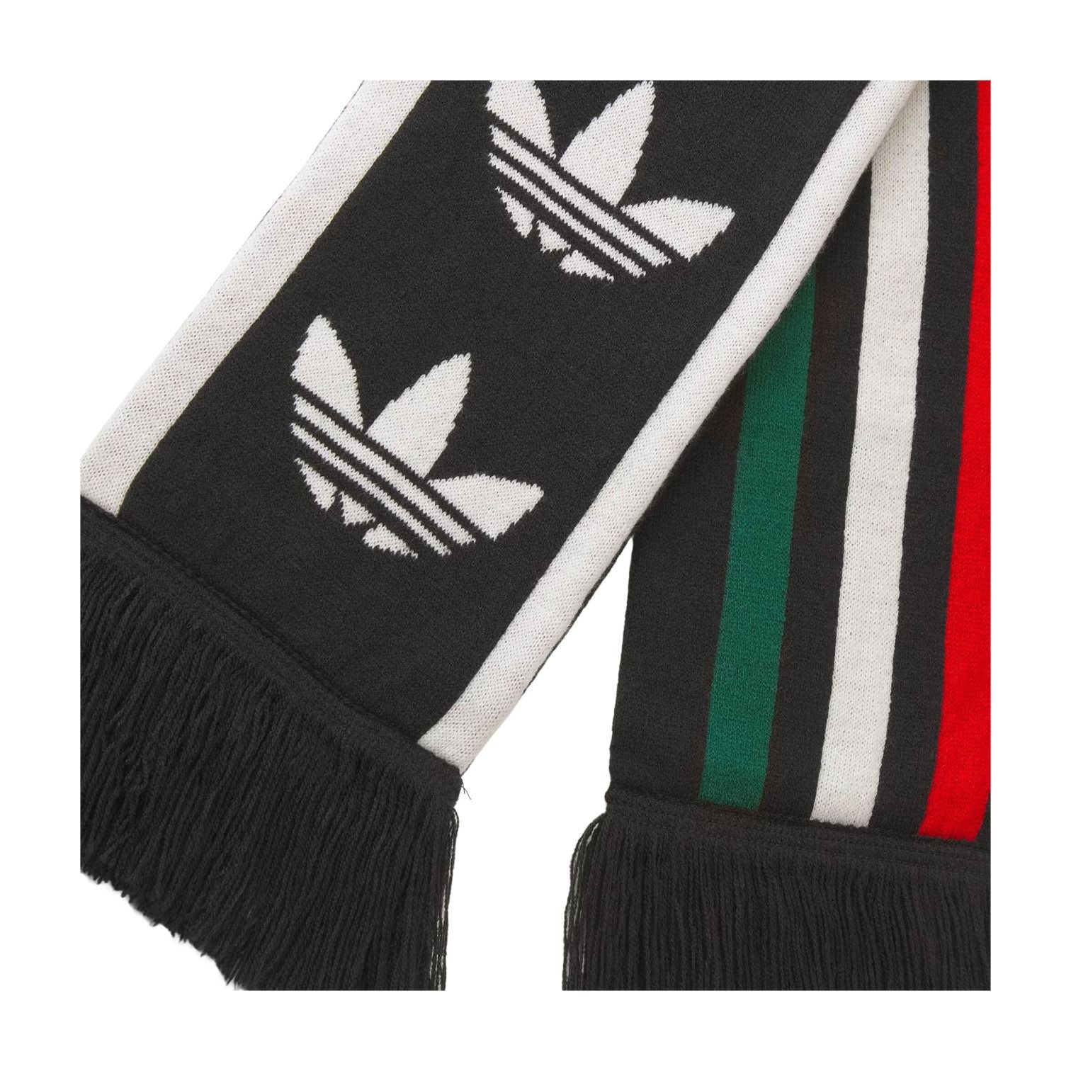 adidas x Chavarria Soccer Scarf 'Black Better Scarlet Collegiate Green' KU1345