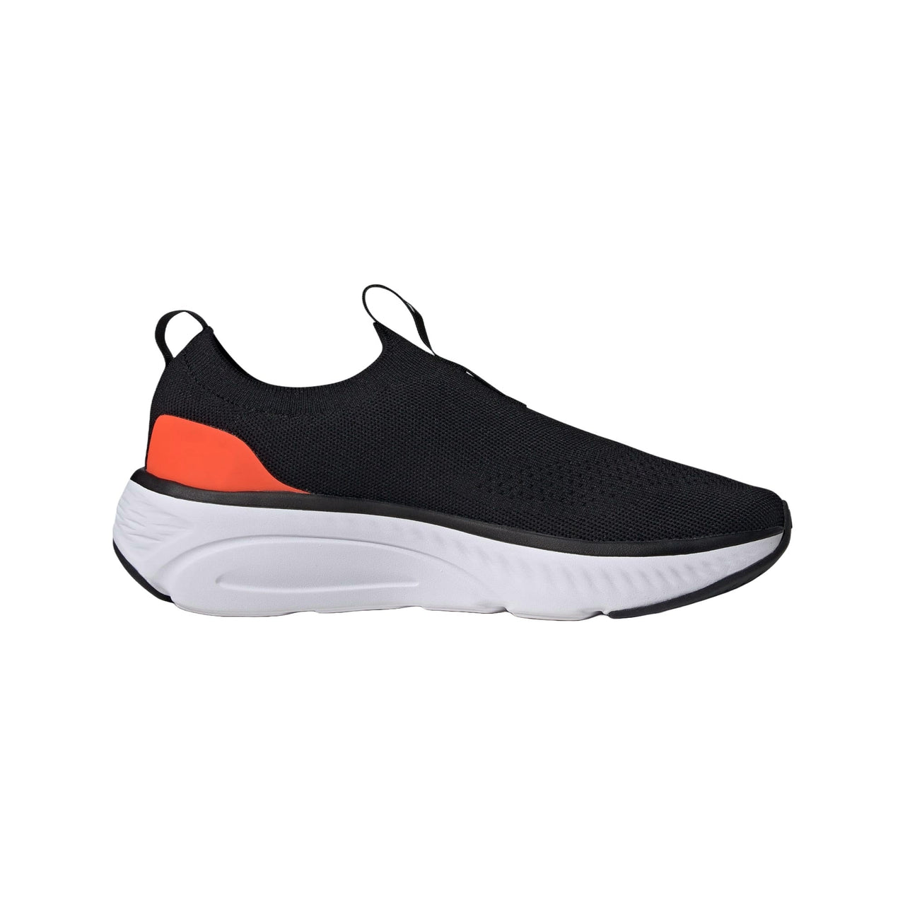 adidas Cloudfoam Go Sock 'Black White Solar Red' ID4036
